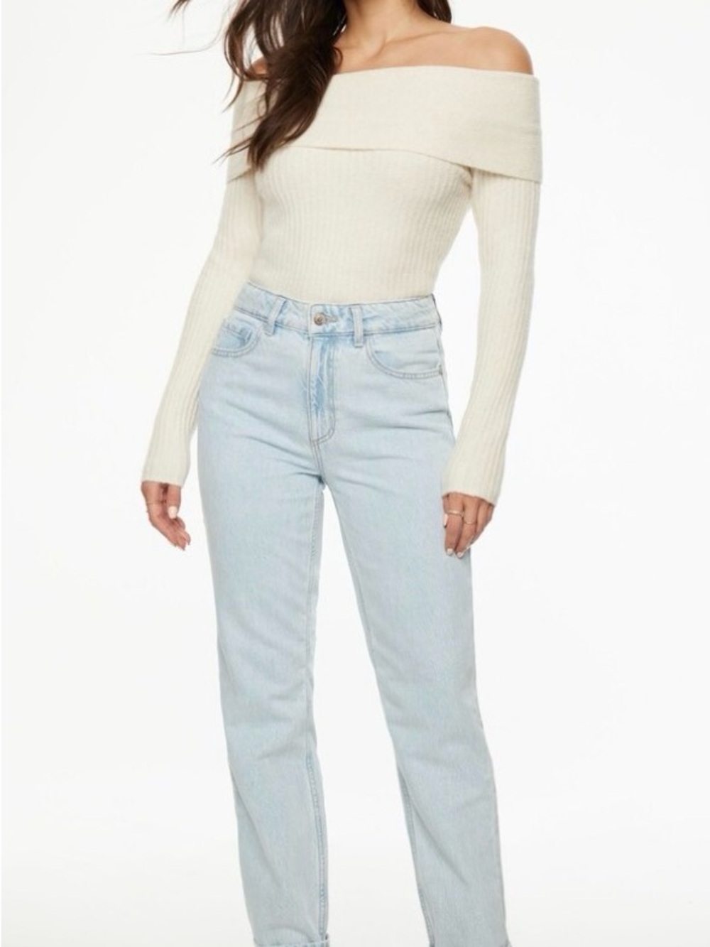 Claudia Mom Jeans- High-Rise Light Wash Women’s Jeans